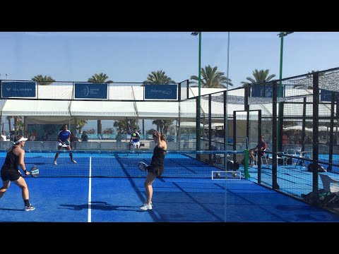 Euro Padel 2021 - 1/4 Dames - France vs Belgique
