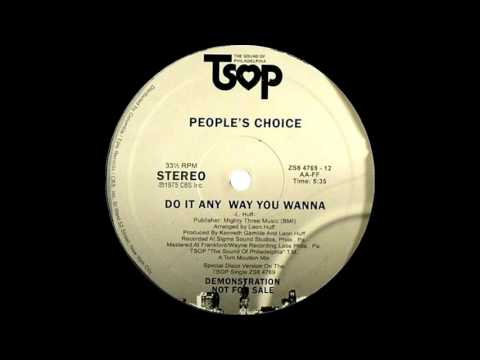 People's Choice - Do it anyway you wanna ''Special Disco Version'' (1975)