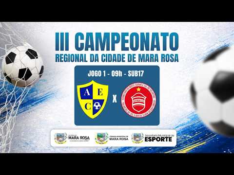 AO VIVO | Amaralina Futsal VS Vila Nova | Sub-17 | Regional Mara Rosa 2026
