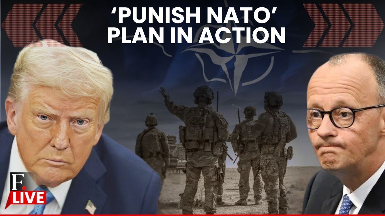 TRUMP vs NATO LIVE: US President Weighs Troop Cut in Germany as NATO Rift Deepens | Firstpost