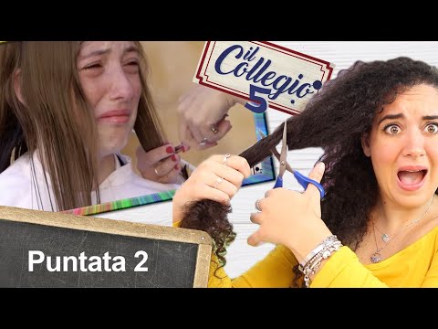 Il TAGLIO DEI CAPELLI!! 😭 PIANTI E URLA - IL COLLEGIO 5 REAZIONE seconda puntata