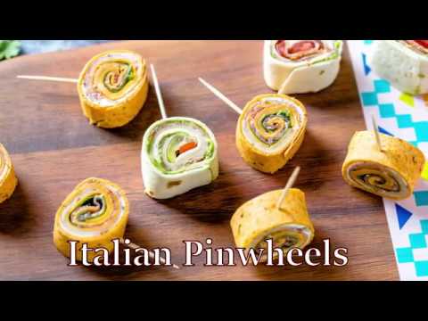 Italian Pinwheels - Easy & Delicious Party Appetizer Recipe