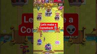 What a Comeback ☠️ #clashroyale @ClashRoyale