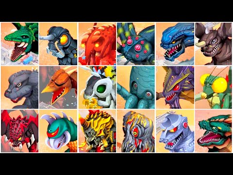 All Kaiju - Godzilla Defense Force #DG5l1lgaine