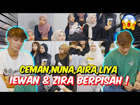 CEMAN , NUNA , AIRA , LIYA , IEWAN & ZIRA BERPISAH ! - PISAH TEAM AMMAR NAZHAN !