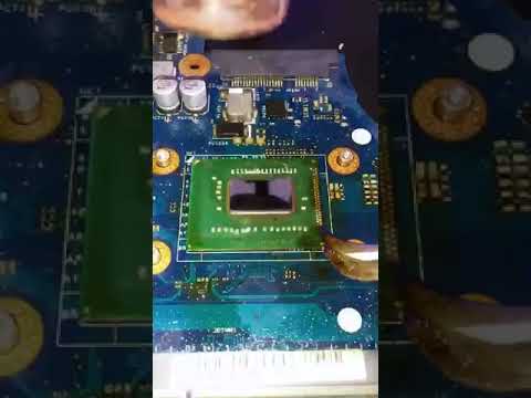 DELL fast cpu reboling #shorts #tranding  #reballing #repair