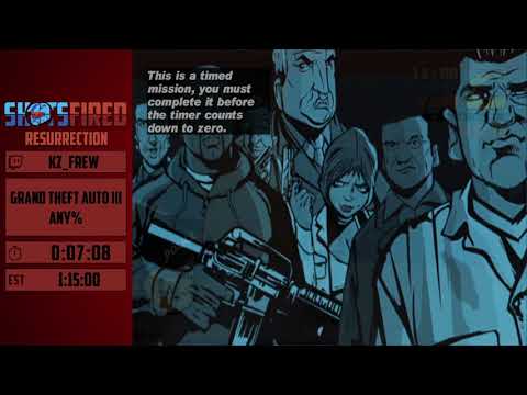 Grand Theft Auto III Any% in 1:10:52 by KZ_FREW (SF7)