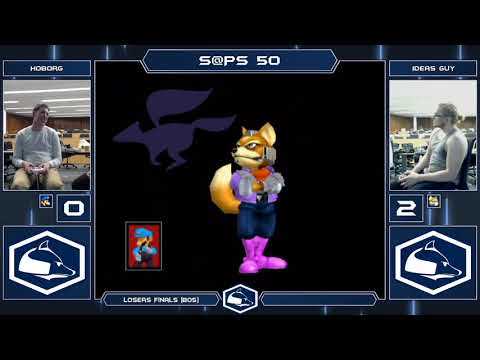 S@PS 50 Melee Singles - Hoborg (Luigi) vs Ideas Guy (Sheik/Fox/Samus/Falcon) - Top 8 Losers Finals