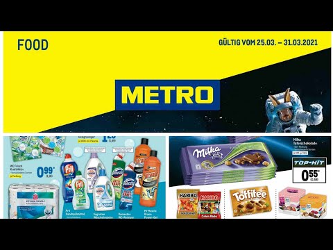 🛒 Metro Food Katalog/Prospekt 25. bis 31. März 2021 - Neuigkeiten, Angebote