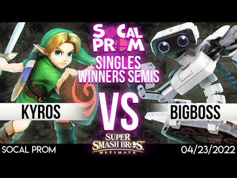 SoCal Prom Winners Semis - Kyros (Young Link) vs BigBoss (ROB) - SSBU Tournament