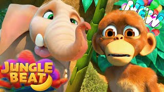 NEW! Hiccup Line | Jungle Beat: Story Time | Kids Cartoon 2024