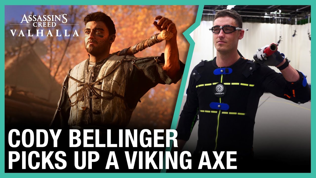 Assassin's Creed Valhalla: Cody Bellinger Picks up A Viking Axe | Ubisoft [NA] - YouTube