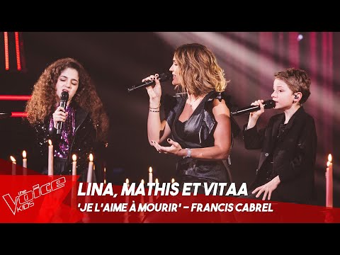 Lina, Mathis et Vitaa - 'Je l'aime à mourir' | Finale | The Voice Kids Belgique