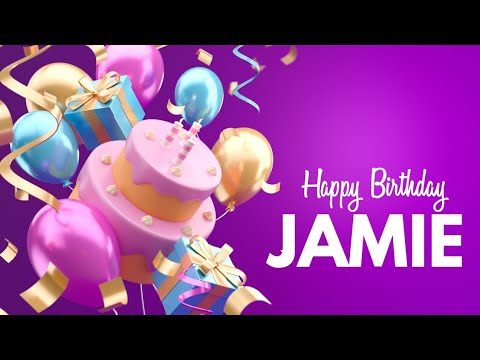 JAMIE BIRTHDAY SONG🎂, HAPPY BIRTHDAY JAMIE🎂🎉🎁#jamie, #birthday, #song, #foryou, #youtube 