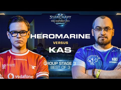 HeRoMaRinE vs Kas TvT - Group E Stage 2 - WCS Leipzig 2018 - StarCraft II