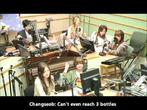 [Eng Sub] 140410 Apink - Kiss the radio (Chorong & BTOB's Changseob)