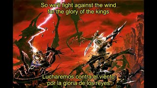 Rhapsody - Holy Thunderforce (Lyrics &amp; Sub. Español)