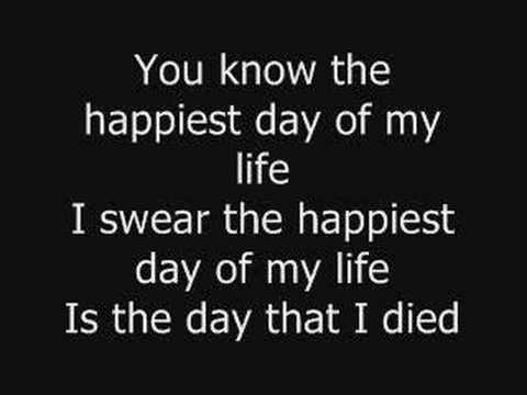 Good Charlotte - The Day That I Die + Lyrics