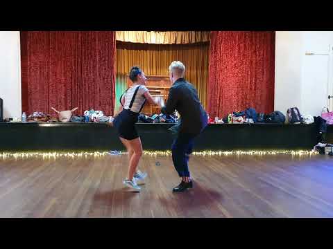 Adv. Lindy Workshop Nils and Bianca