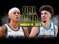 Orlando Magic Vs Charlotte Hornets Full Game Highlights March 19 2026 NBA Season