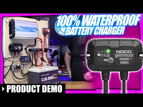 Charge up with NOCO's 5 Amp Onboard Waterproof Charger for RV, Trailers, Boats, and Trucks #ad