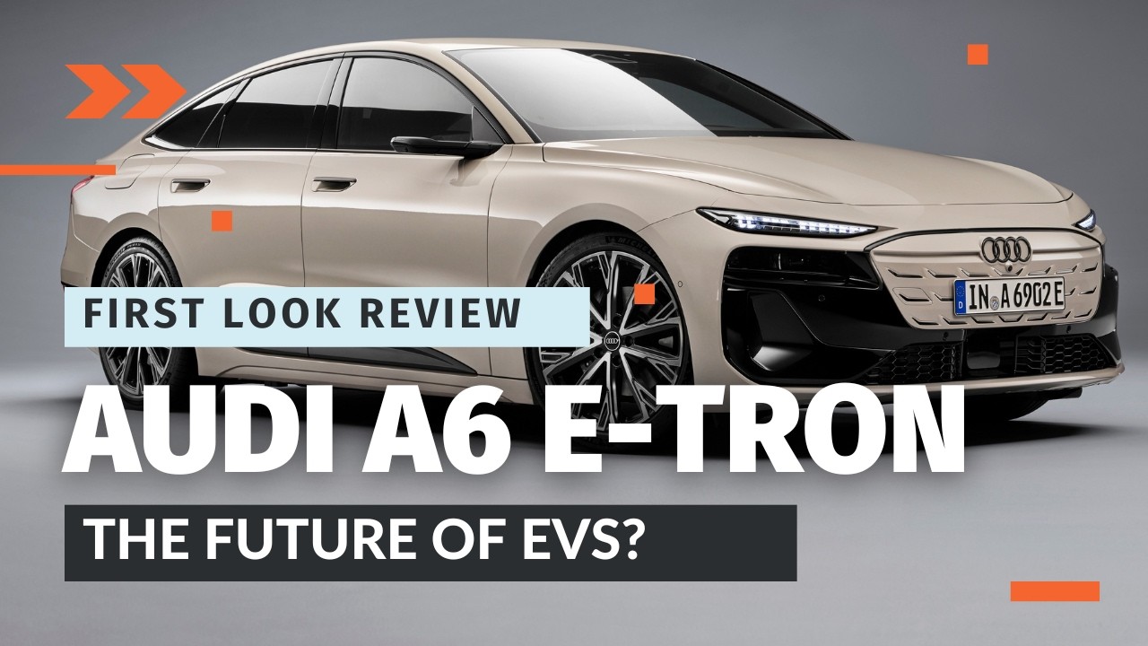 First Look Review: 2025 Audi A6 e-tron - Luxury EV Redefined