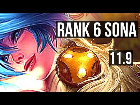SONA & Vayne vs BARD & Miss Fortune (SUPPORT) | 1/1/18, Rank 6 Sona | EUW Challenger | v11.9