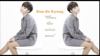 [Single] ]너를 위한 노래야 (When the rains come) -  Kim Bo Kyung