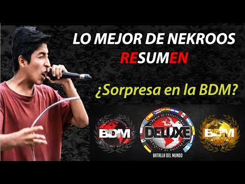 Lo mejor de NEKROOS rumbo a la BDM |Mejores Batallas|