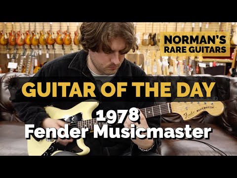 Guitar of the Day: 1978 Fender Musicmaster | Norman's Rare Guitars