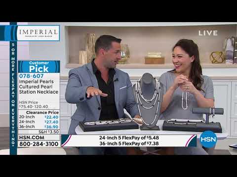 HSN | Imperial Pearls by Josh Bazar Clearance 08.29.2019 - 08 AM