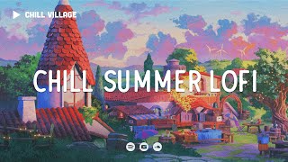 Summer Dusk 🦉 Summer Lofi Deep Focus Study/Work Concentration [chill lo-fi hip hop beats]