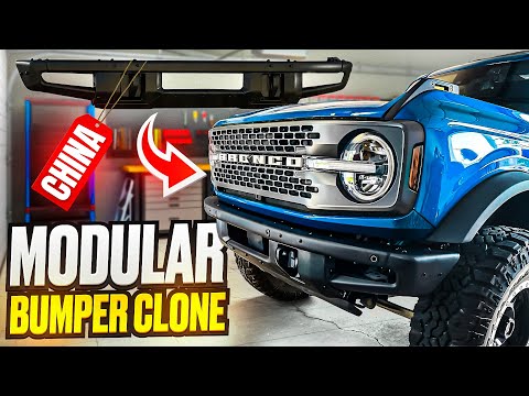 Ford Bronco Modular Bumper Alternative vs OEM