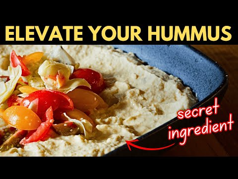 Beyond Tahini: Flavor Hack for the BEST Home Made Hummus!