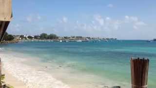 preview picture of video 'Surfers Cafe Barbados Balcony View'