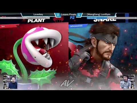 SSBU @ BattleGroundz - Losers Finals: Loverboy (Plant) vs [WangGang] LordSpin (