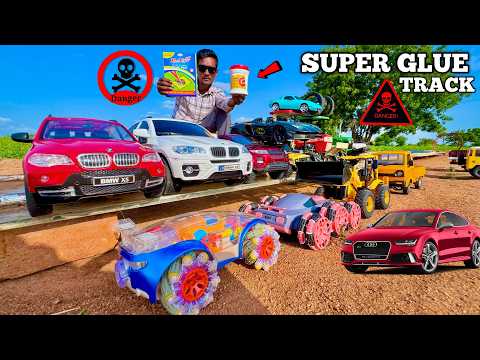 I Build World Strongest Super Glue Track For RC BMW Cars - Chatpat toy TV
