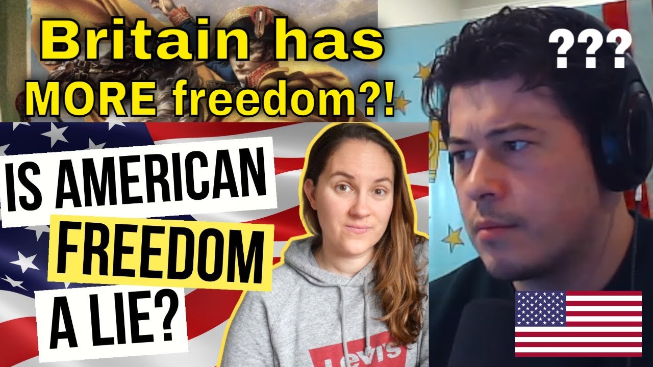 American Reacts why I feel more free in Britain than in America