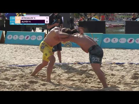 Vasyl MYKHAILOV (UKR) vs. Vusal ALIYEV (AZE) • Semi Final • Men's BW 80Kg