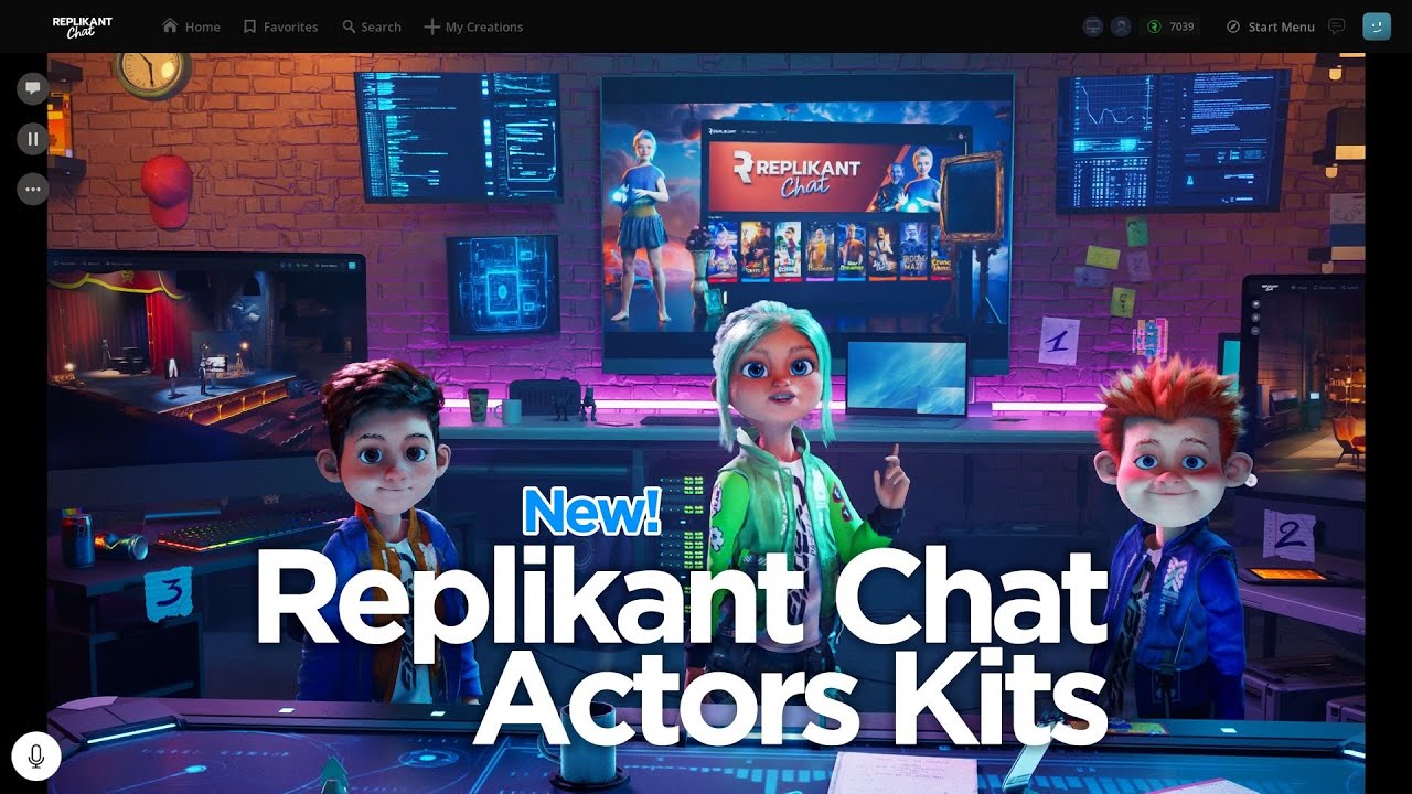 Replikant Chat Tutorial: Actors Kits