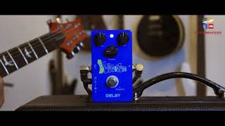 Video thumbnail for CALINE CP-19 "Blue Ocean" Delay Guitar Effects Pedal by Tone Masters