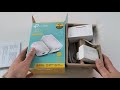 TP-LINK Powerline Wi-Fi rinkinys TL-WPA4221 KIT 10/100 Mbit/s, Ethernet LAN (RJ-45) jungtys 2, 802.11n, 2.4GHz, Wi-Fi duomenų perdavimo sparta (maks.) 600 Mbit/s