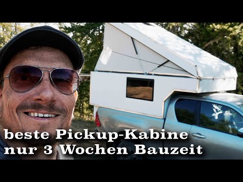 😳 Graduate engineer (41) builds best pickup truck cabin in just THREE WEEKS!!!