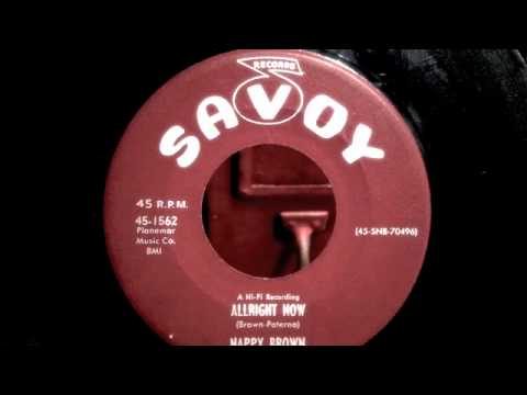 NAPPY BROWN - ALLRIGHT NOW