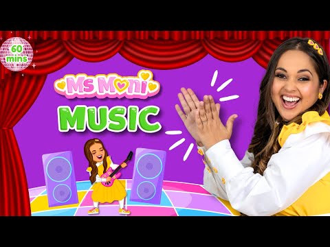 Ms Moni Music Mix | 60-Minute Music Compilation | Kids Songs & Nursery Rhymes