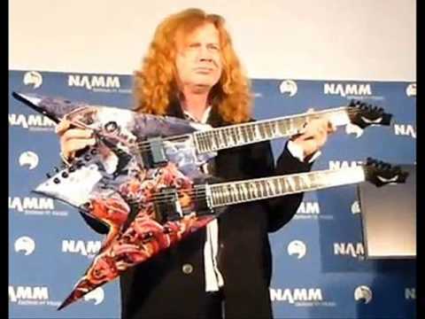 Mustaine Reveals New Guitar! -- Andy Biersack Talks 
