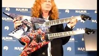 Mustaine Reveals New Guitar! -- Andy Biersack Talks 