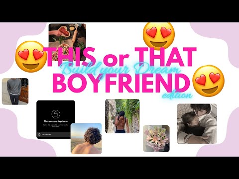 Build Your Dream Boyfriend! THIS or THAT 💍😍🧸