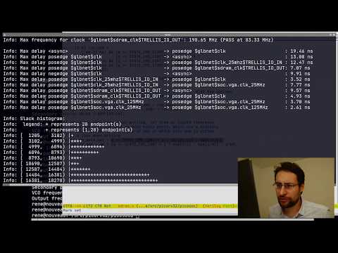 Working & bursting SDRAM memory controller in Verilog! 64MB for the FPGA RISCV SoC!