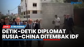 Detik-detik Diplomat Rusia-China Panik Diberondong Tembakan IDF, Ekonomi Israel Terancam Kolaps